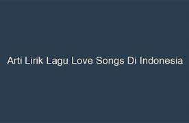 Arti Lagu Indo Logo