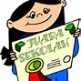 Gambar Kartun Anak Juara Kelas